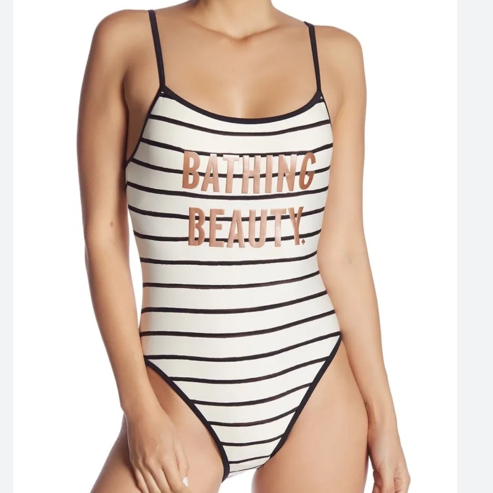 NWT Kate Spade 1pc swimsuit size L